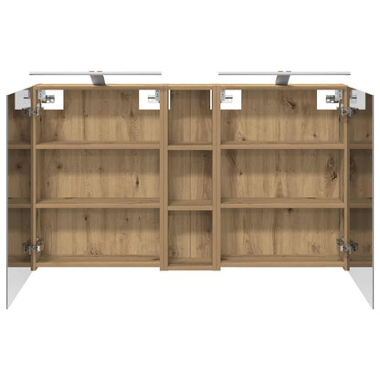Bathroom Cabinet Set 3 pcs 120 x 14.5 x 70 cm Engineered wood