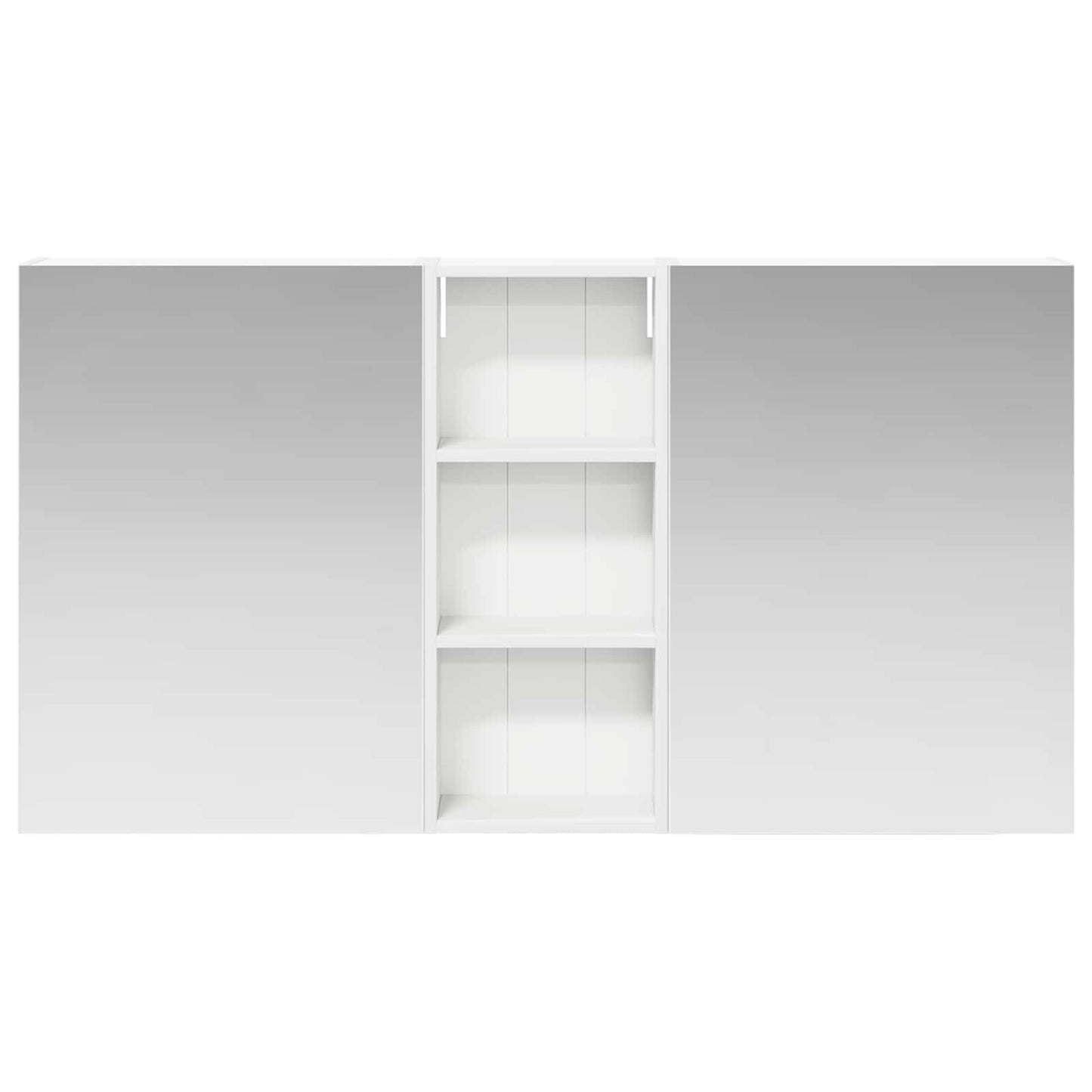 Bathroom Cabinet Set 3 pcs 130 x 14.5 x 70 cm Engineered wood