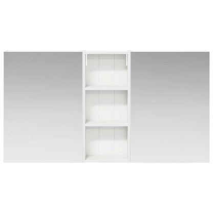Bathroom Cabinet Set 3 pcs 130 x 14.5 x 70 cm Engineered wood