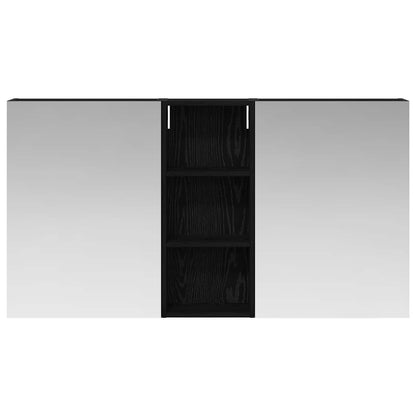 Bathroom Cabinet Set 3 pcs 130 x 14.5 x 70 cm Engineered wood
