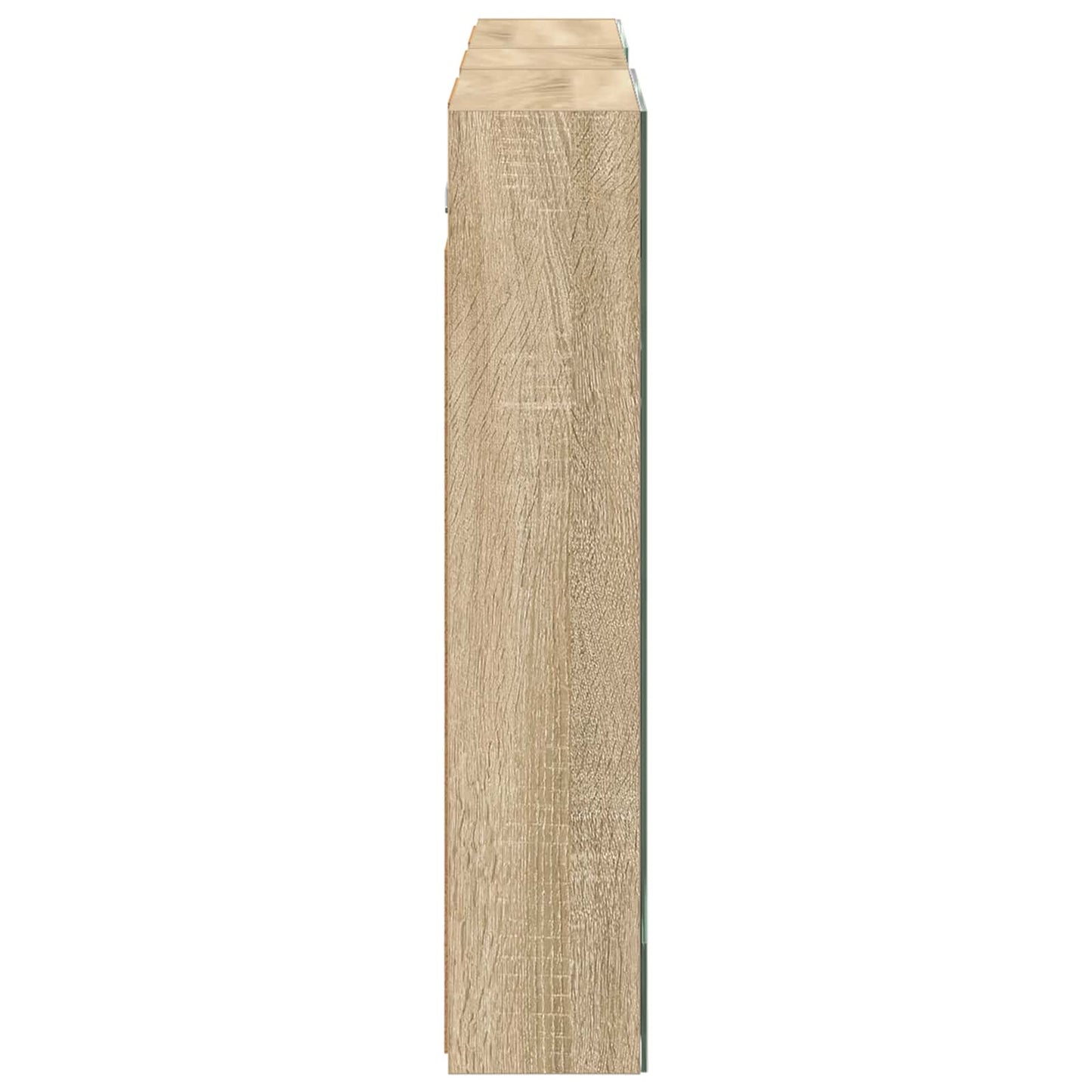 Bathroom Cabinet Set 3 pcs 130 x 14.5 x 70 cm Engineered wood