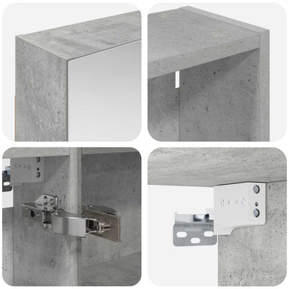 Bathroom Cabinet Set 3 pcs 130 x 14.5 x 70 cm Engineered wood