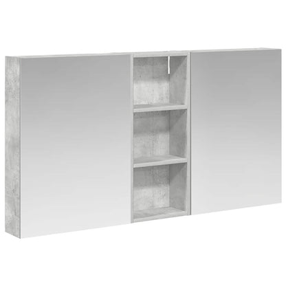 Bathroom Cabinet Set 3 pcs 130 x 14.5 x 70 cm Engineered wood