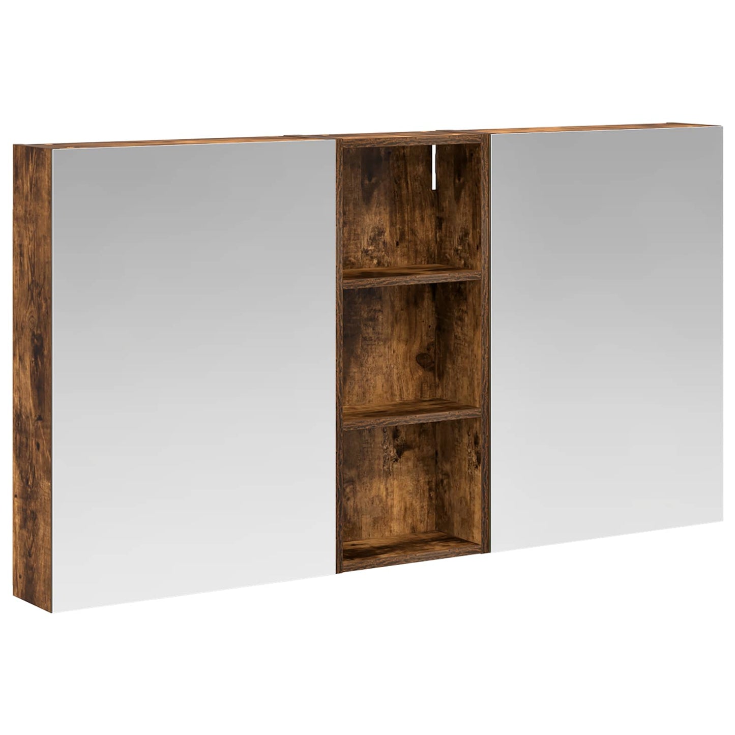 Bathroom Cabinet Set 3 pcs 130 x 14.5 x 70 cm Engineered wood