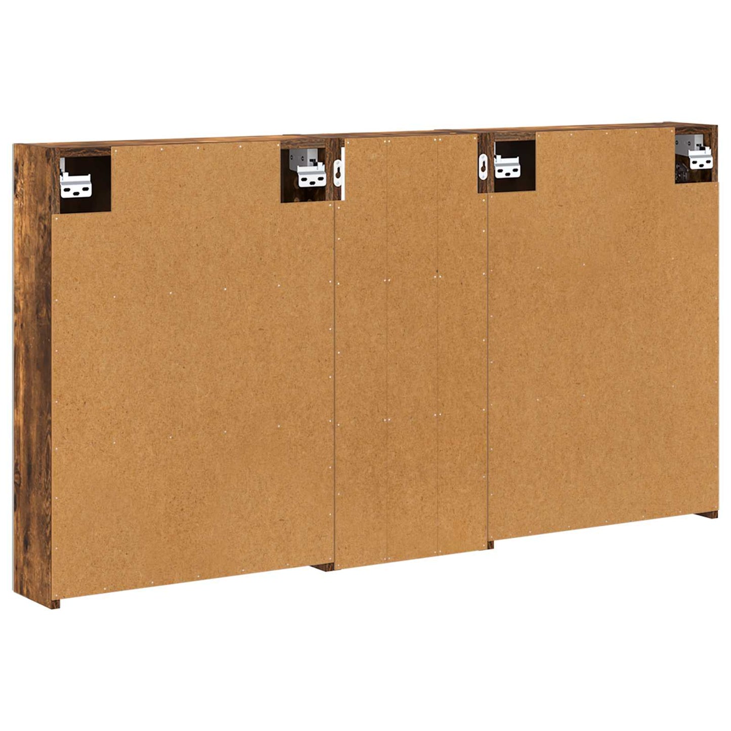 Bathroom Cabinet Set 3 pcs 130 x 14.5 x 70 cm Engineered wood