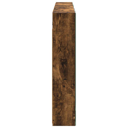 Bathroom Cabinet Set 3 pcs 130 x 14.5 x 70 cm Engineered wood
