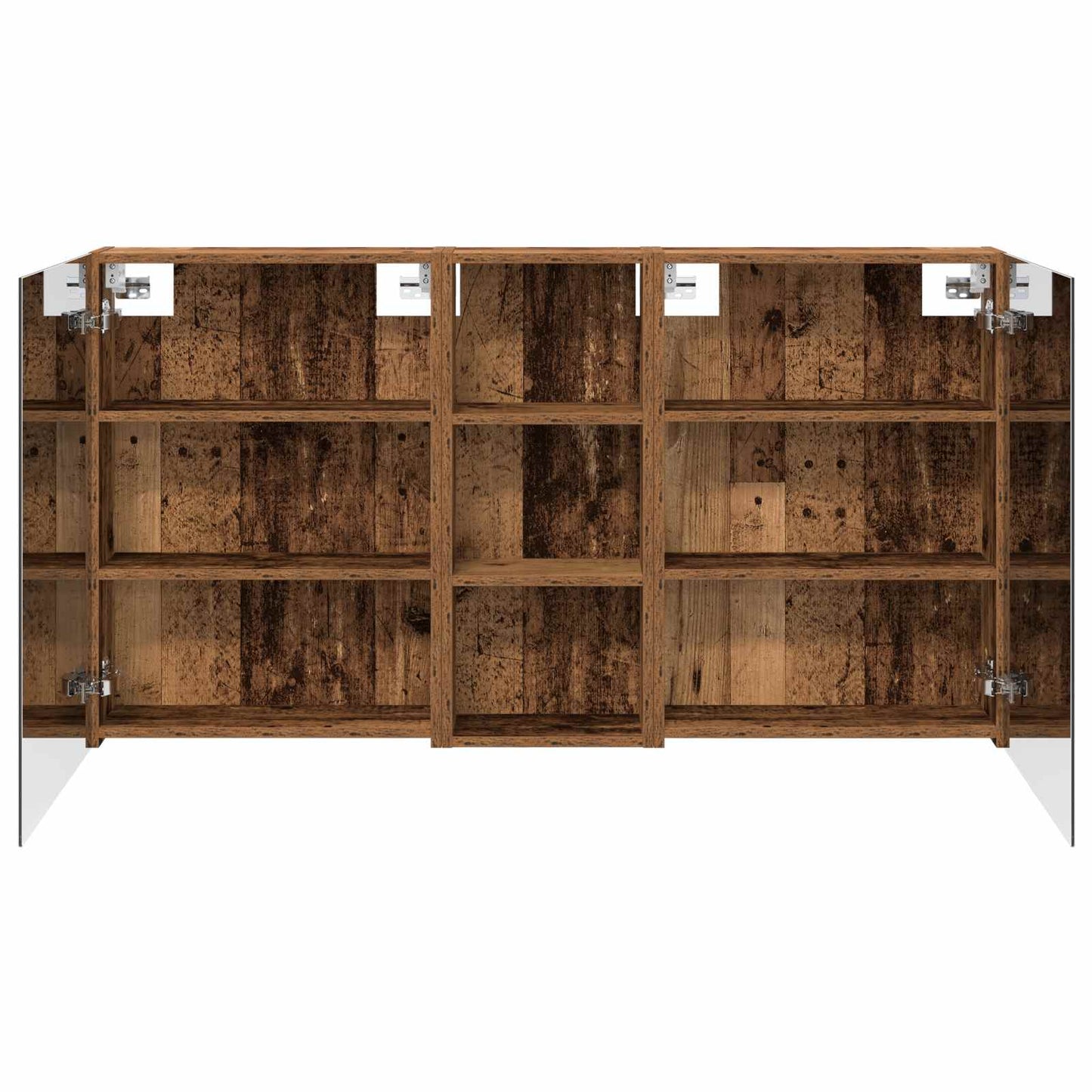 Bathroom Cabinet Set 3 pcs 130 x 14.5 x 70 cm Engineered wood
