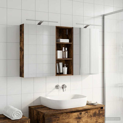 Bathroom Cabinet Set 3 pcs 130 x 14.5 x 70 cm Engineered wood