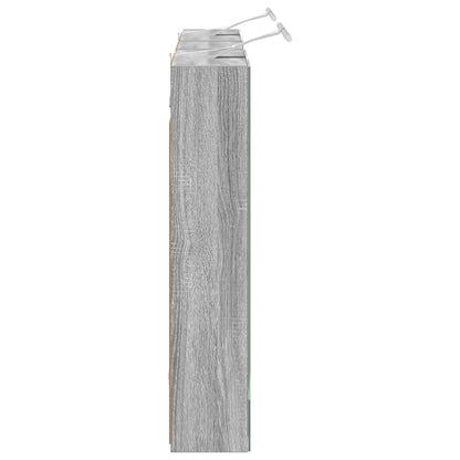Bathroom Cabinet Set 3 pcs 130 x 14.5 x 70 cm Engineered wood