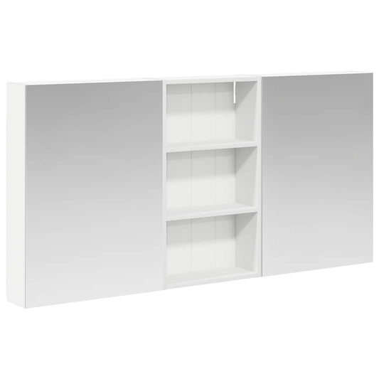 Bathroom Cabinet Set 3 pcs 140 x 14.5 x 70 cm Engineered wood