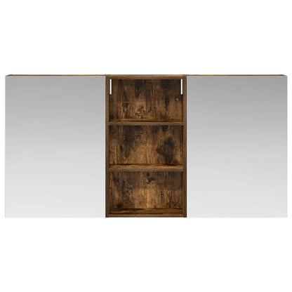 Bathroom Cabinet Set 3 pcs 140 x 14.5 x 70 cm Engineered wood