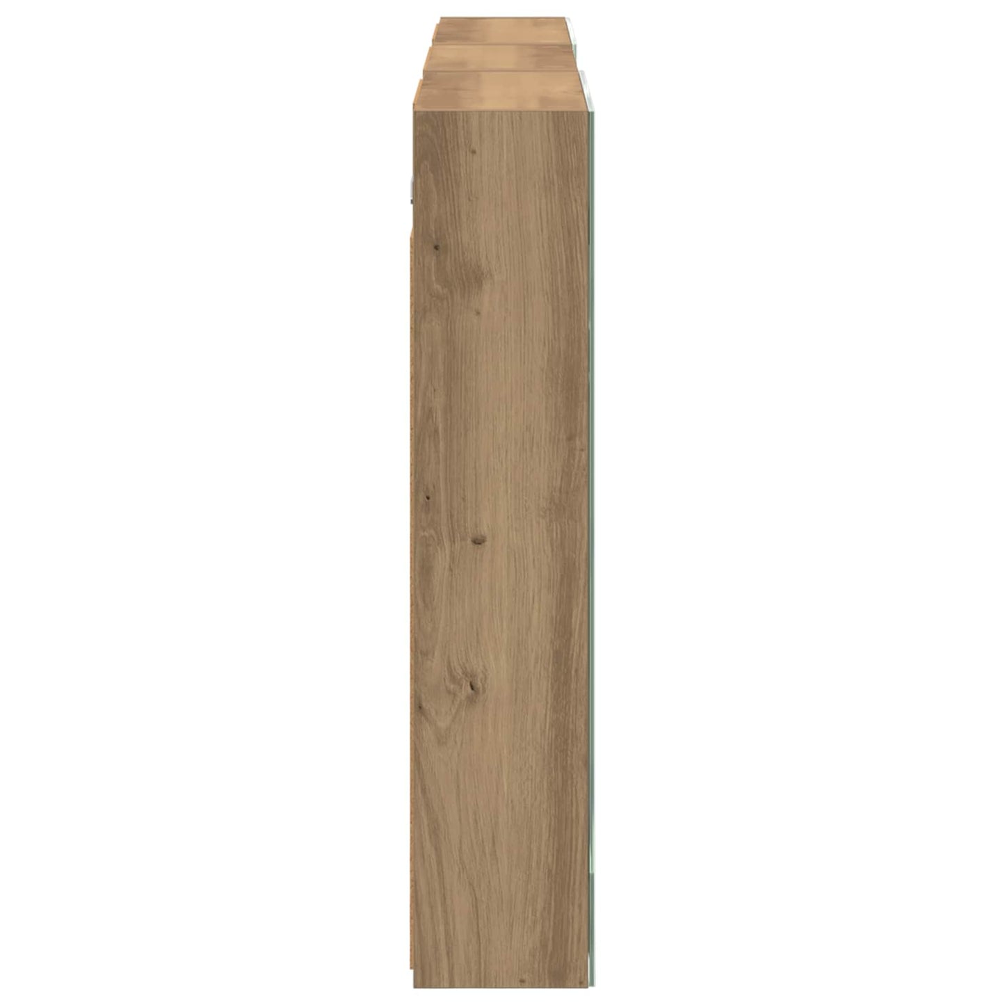 Bathroom Cabinet Set 3 pcs 140 x 14.5 x 70 cm Engineered wood