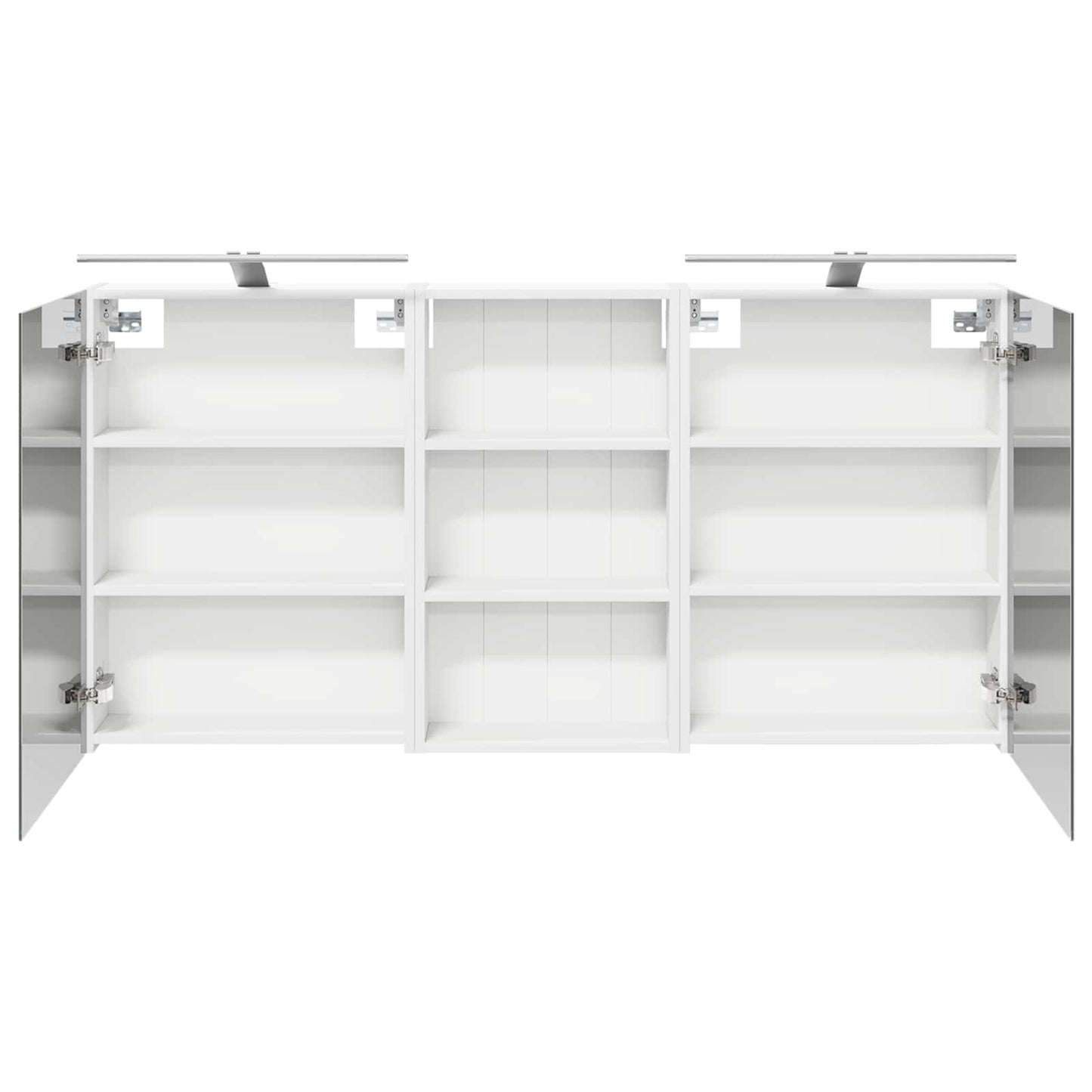 Bathroom Cabinet Set 3 pcs 140 x 14.5 x 70 cm Engineered wood
