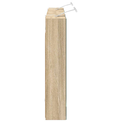 Bathroom Cabinet Set 3 pcs 140 x 14.5 x 70 cm Engineered wood