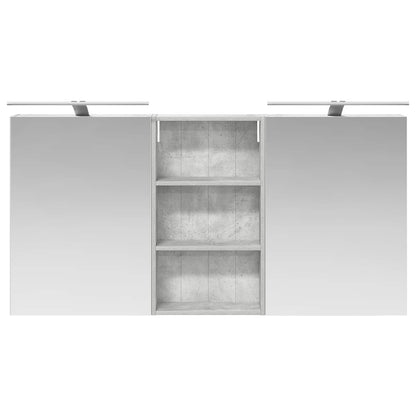 Bathroom Cabinet Set 3 pcs 140 x 14.5 x 70 cm Engineered wood