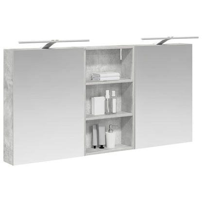 Bathroom Cabinet Set 3 pcs 140 x 14.5 x 70 cm Engineered wood