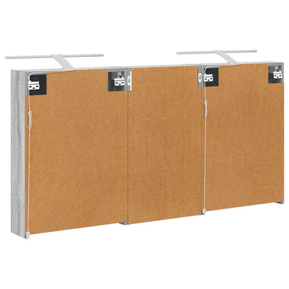 Bathroom Cabinet Set 3 pcs 140 x 14.5 x 70 cm Engineered wood