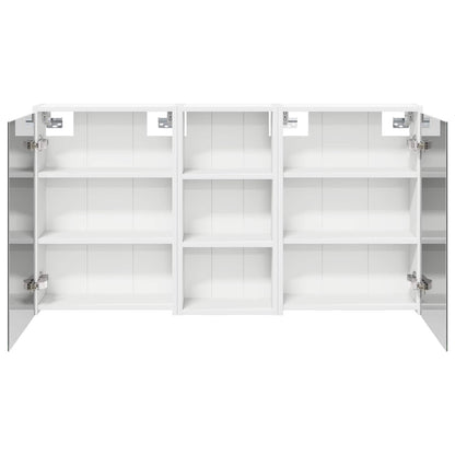 Bathroom Cabinet Set 3 pcs 116 x 16 x 62.5 cm Engineered wood