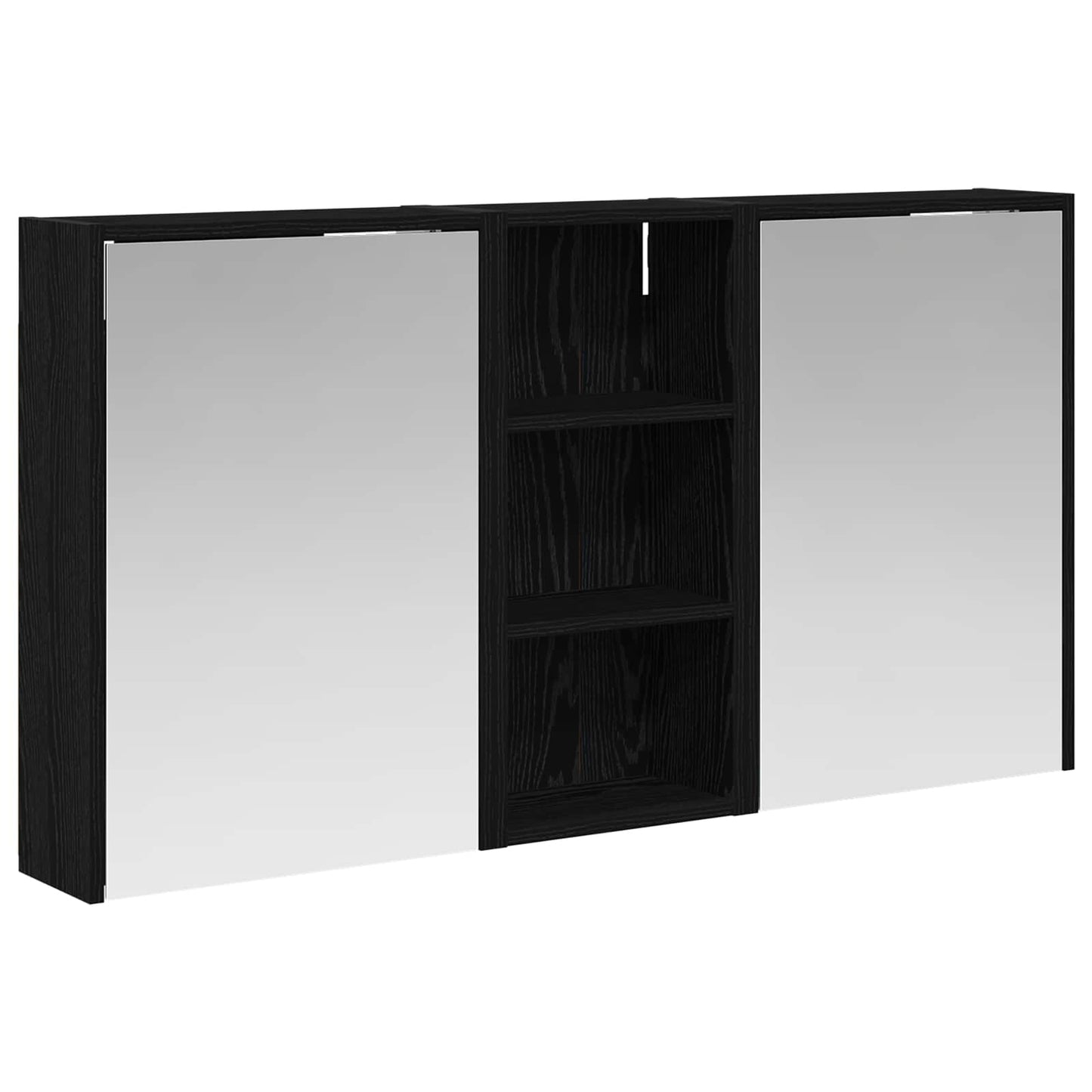 Bathroom Cabinet Set 3 pcs 116 x 16 x 62.5 cm Engineered wood