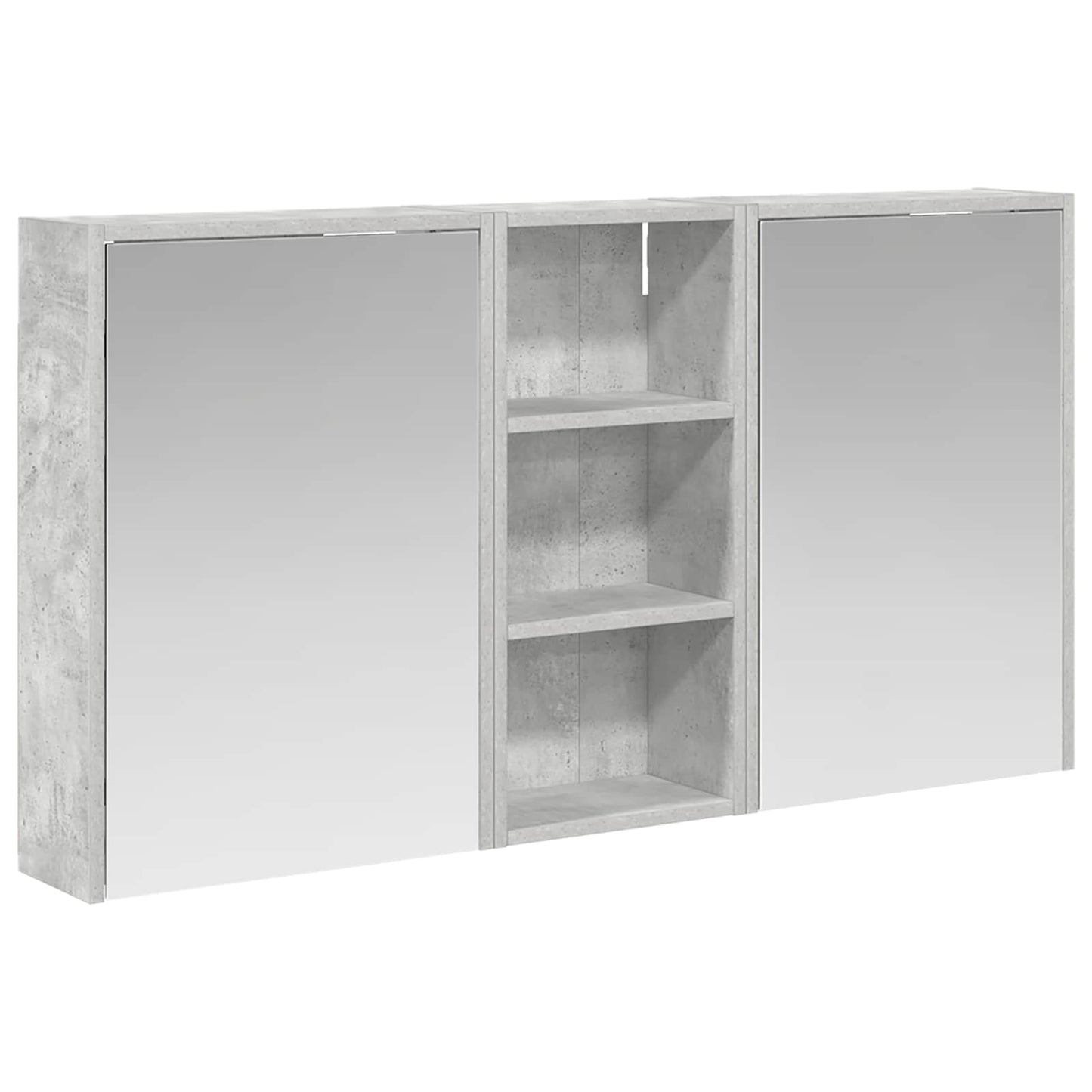 Bathroom Cabinet Set 3 pcs 116 x 16 x 62.5 cm Engineered wood