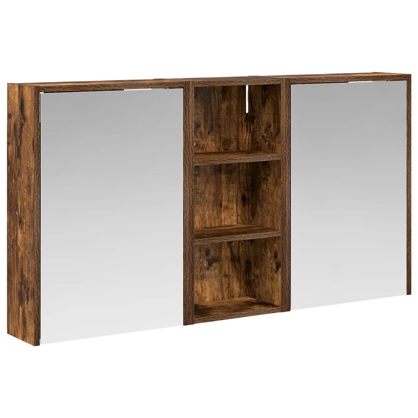 Bathroom Cabinet Set 3 pcs 116 x 16 x 62.5 cm Engineered wood
