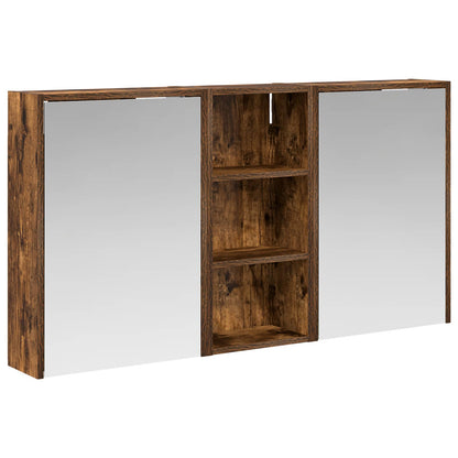 Bathroom Cabinet Set 3 pcs 116 x 16 x 62.5 cm Engineered wood
