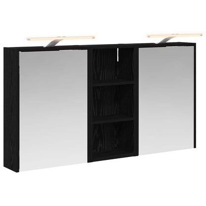 Bathroom Cabinet Set 3 pcs 116 x 16 x 62.5 cm Engineered wood