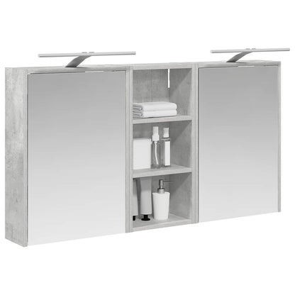 Bathroom Cabinet Set 3 pcs 116 x 16 x 62.5 cm Engineered wood