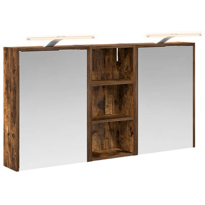 Bathroom Cabinet Set 3 pcs 116 x 16 x 62.5 cm Engineered wood