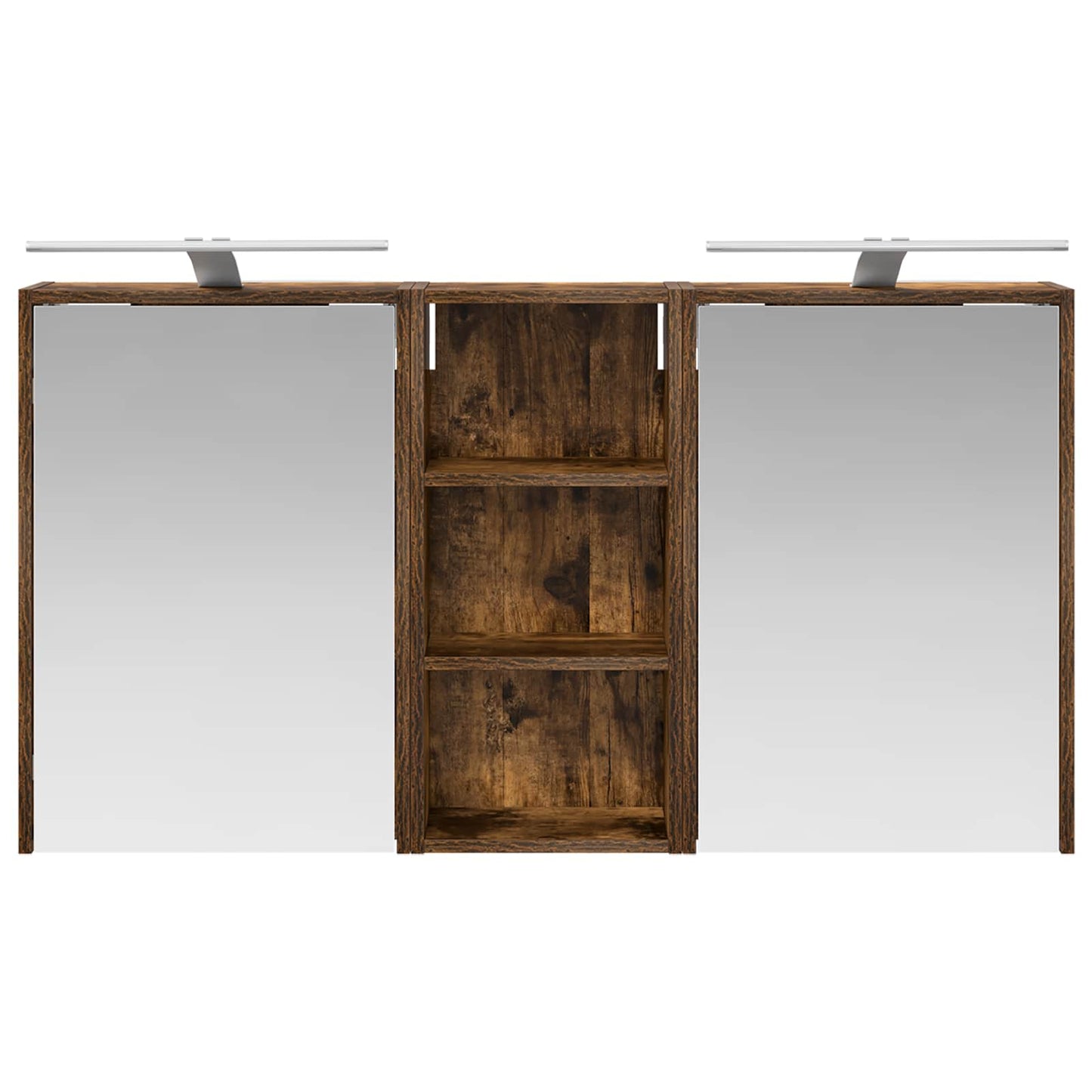 Bathroom Cabinet Set 3 pcs 116 x 16 x 62.5 cm Engineered wood