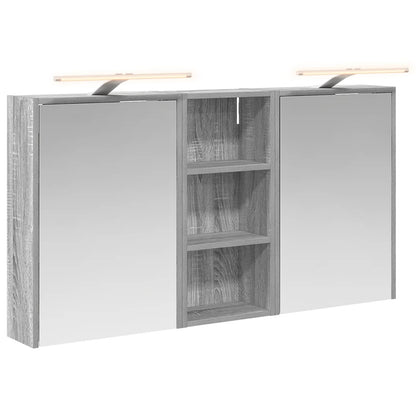 Bathroom Cabinet Set 3 pcs 116 x 16 x 62.5 cm Engineered wood