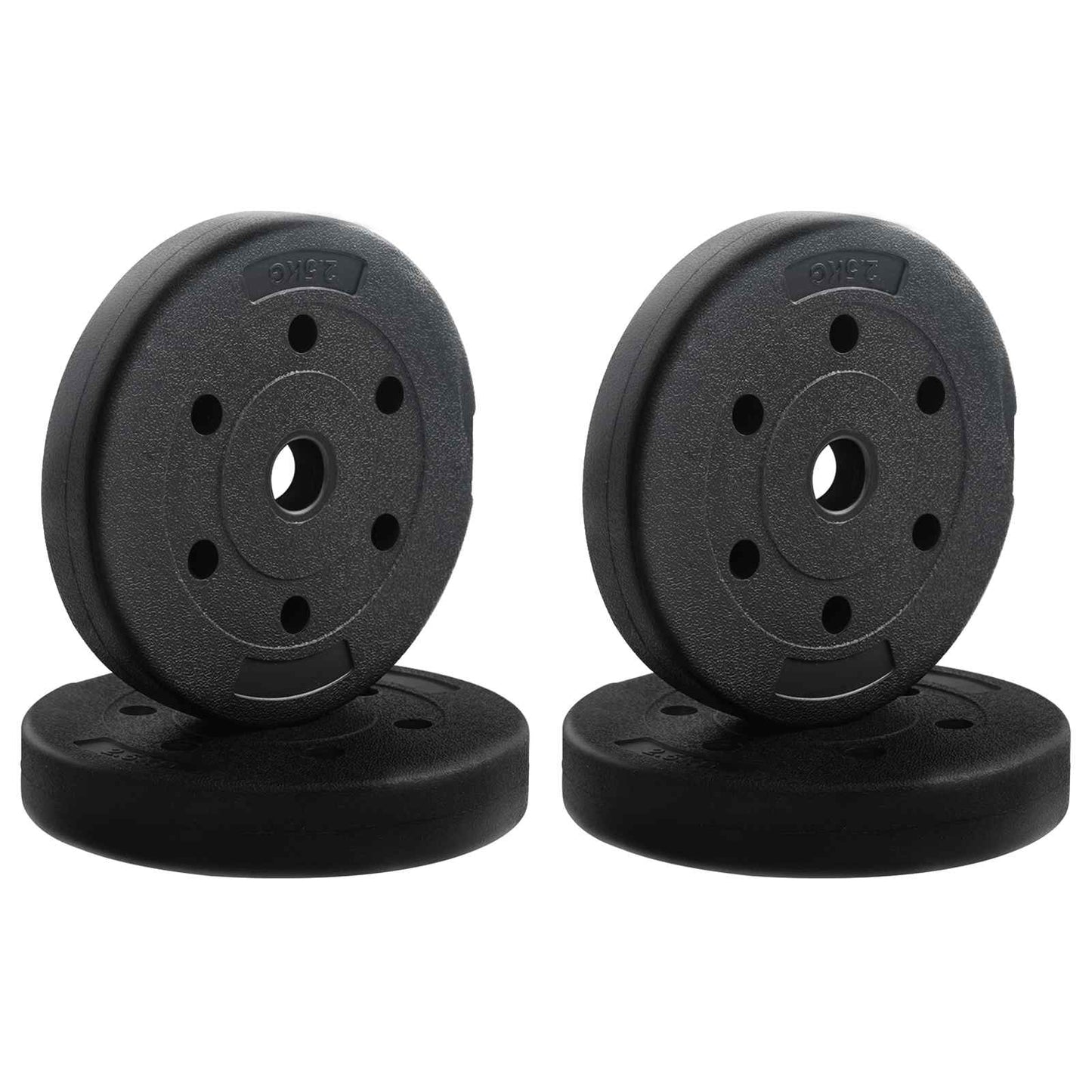 2-in-1 Dumbbell Set 30kg Black and Blue