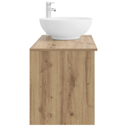 Bathroom Furniture Set 2 pcs Artisan Oak Engineered Wood