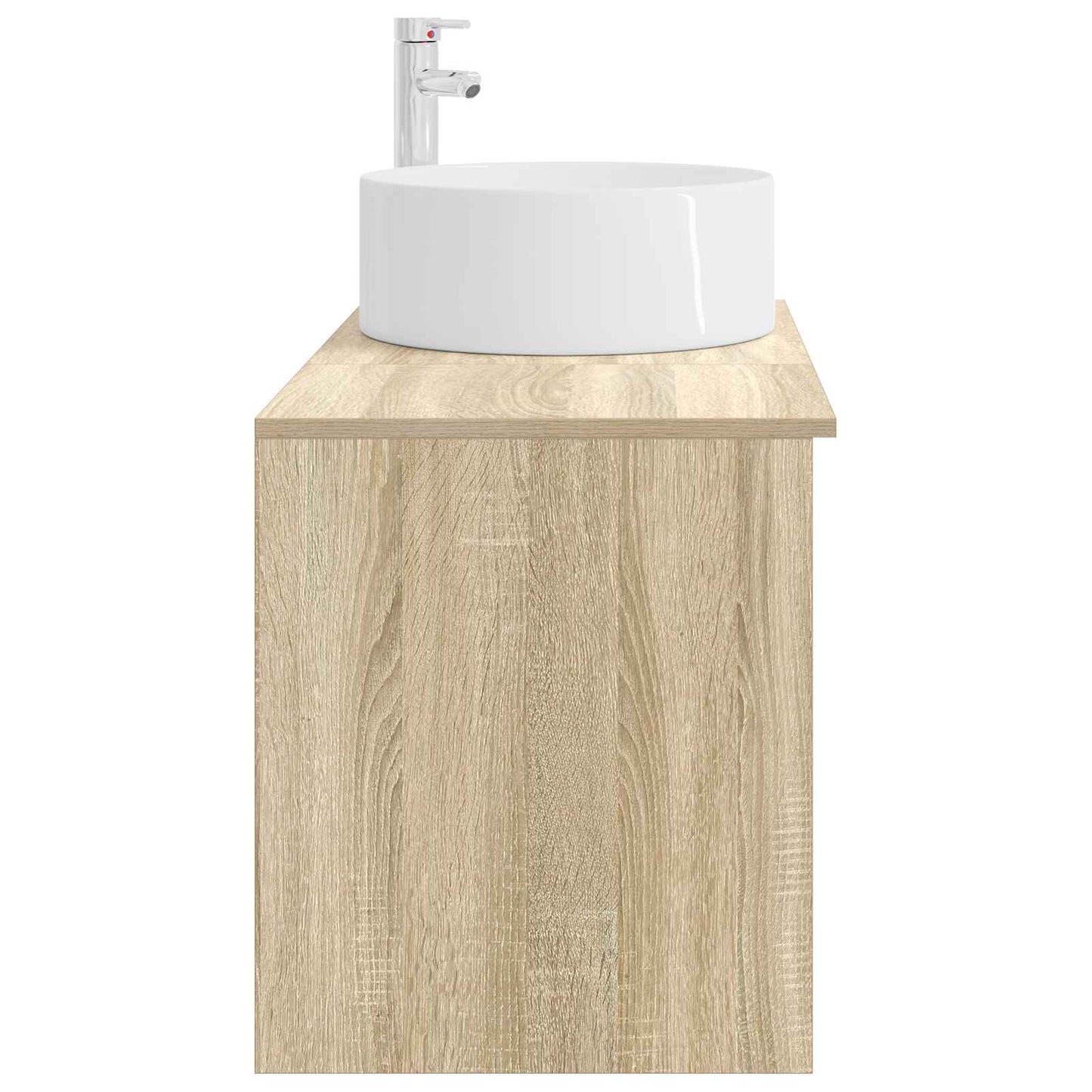 Bathroom Furniture Set 2 pcs Sonoma Oak Engineered Wood