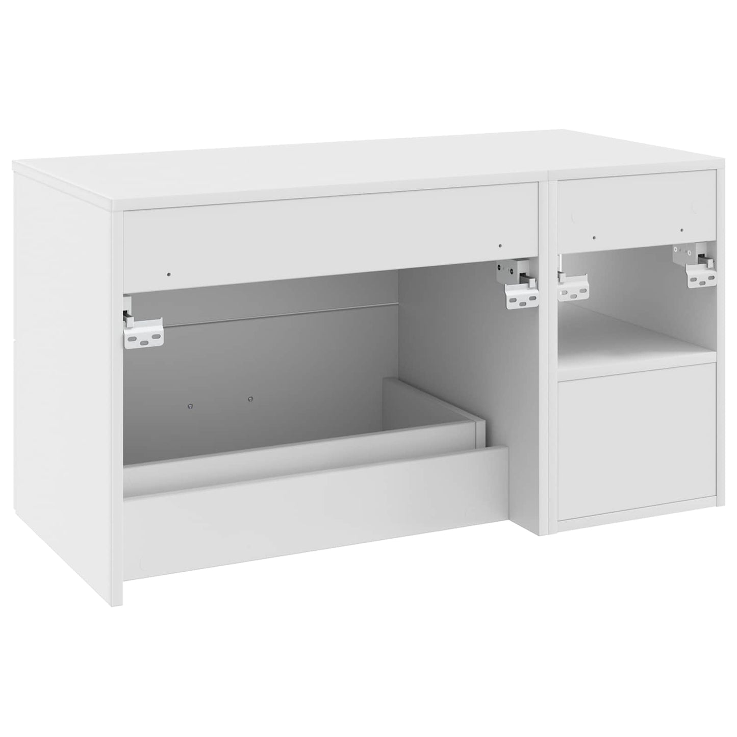 Bathroom Furniture Set 2 pcs White Engineered Wood