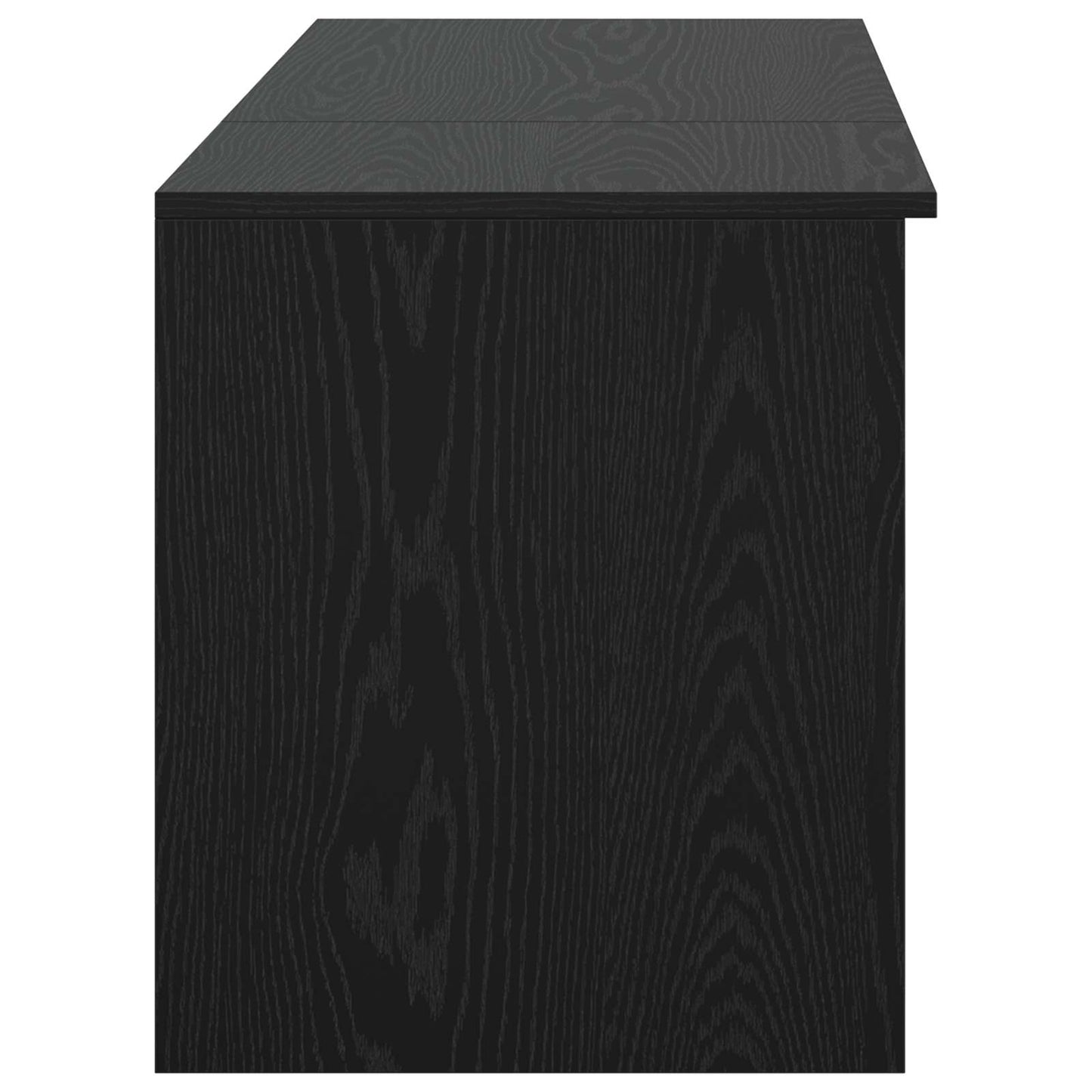 Bathroom Furniture Set 2 pcs Black Oak Engineered Wood