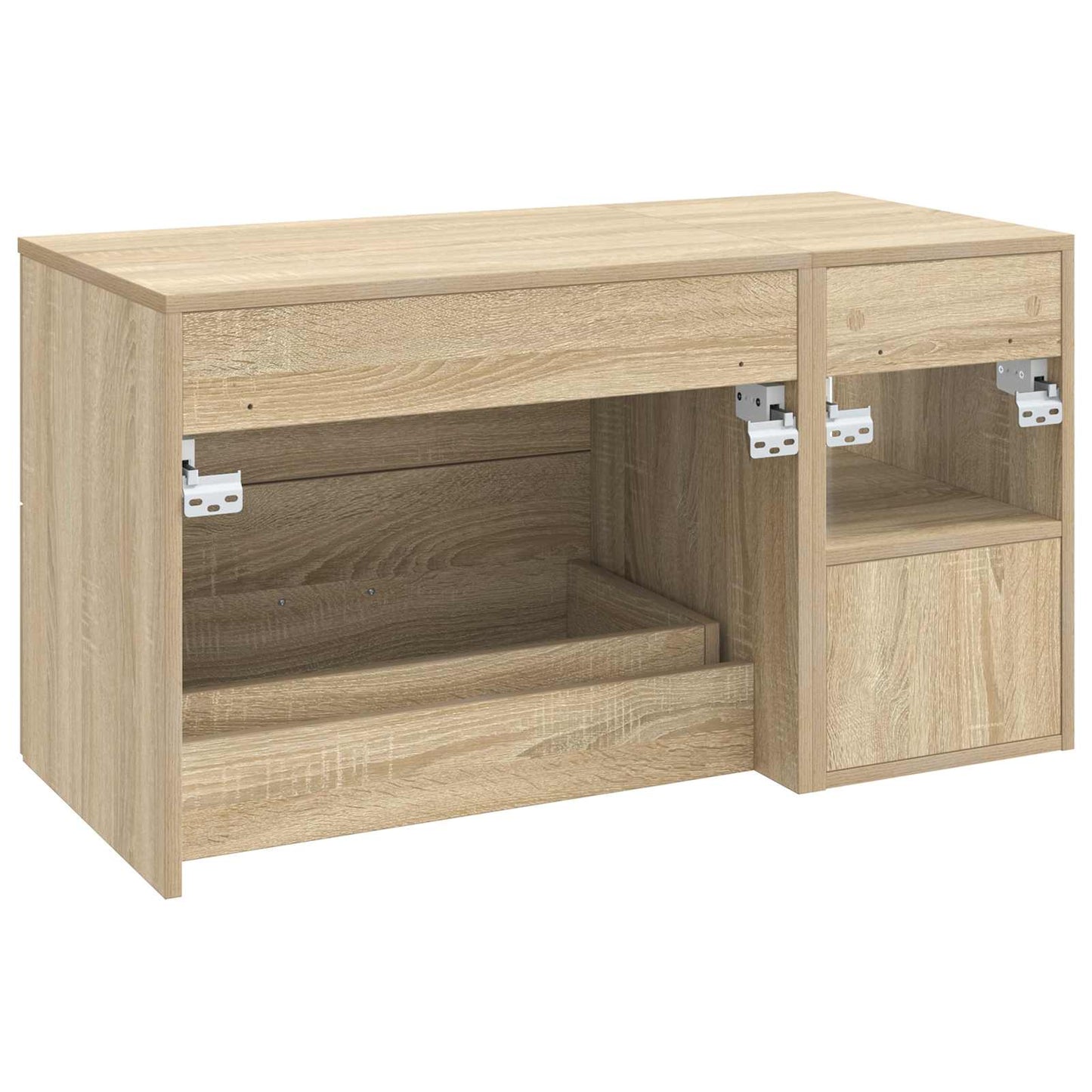 Bathroom Furniture Set 2 pcs Sonoma Oak Engineered Wood