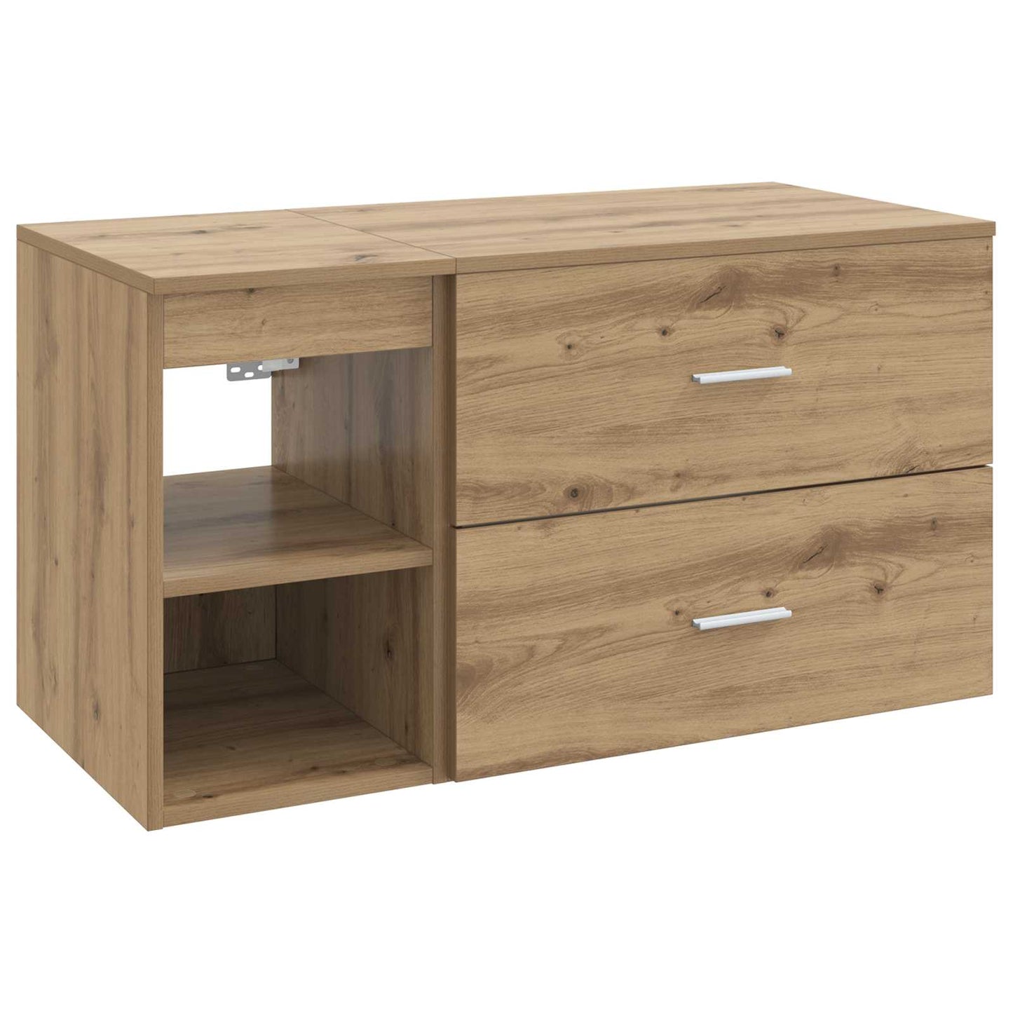 Bathroom Furniture Set 2 pcs Artisan Oak Engineered Wood