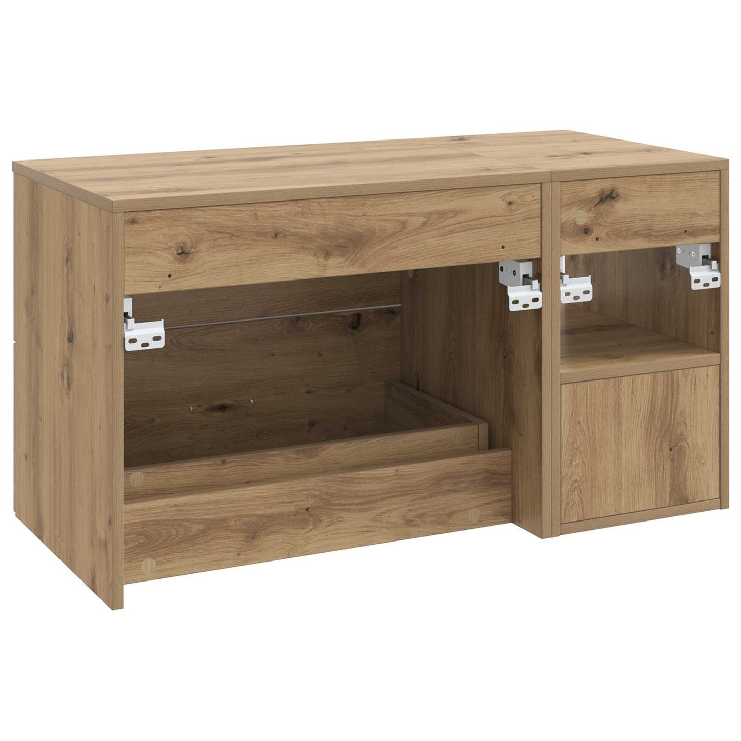 Bathroom Furniture Set 2 pcs Artisan Oak Engineered Wood