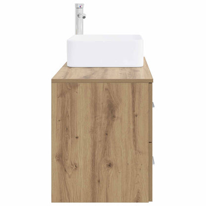 Bathroom Furniture Set 2 pcs Artisan Oak Engineered Wood