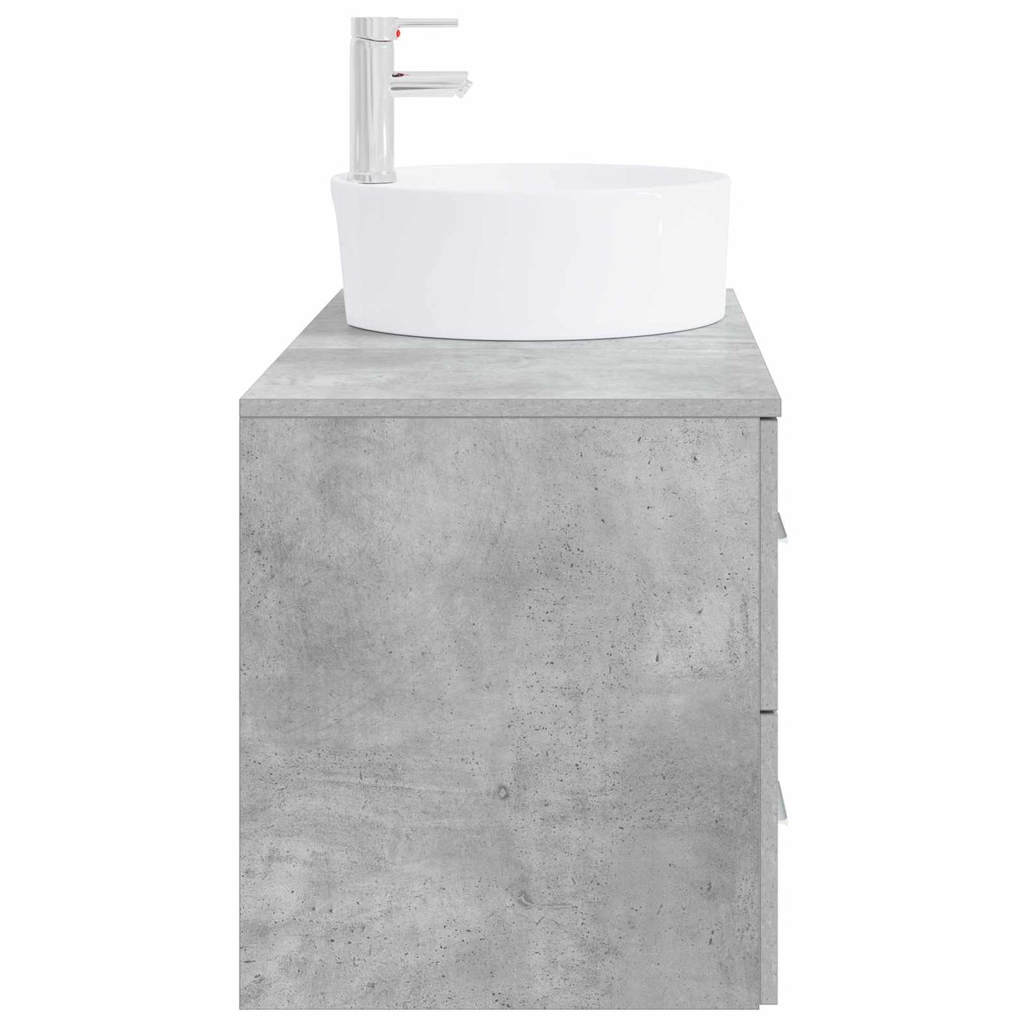 Bathroom Furniture Set 2 pcs Concrete Grey Engineered Wood