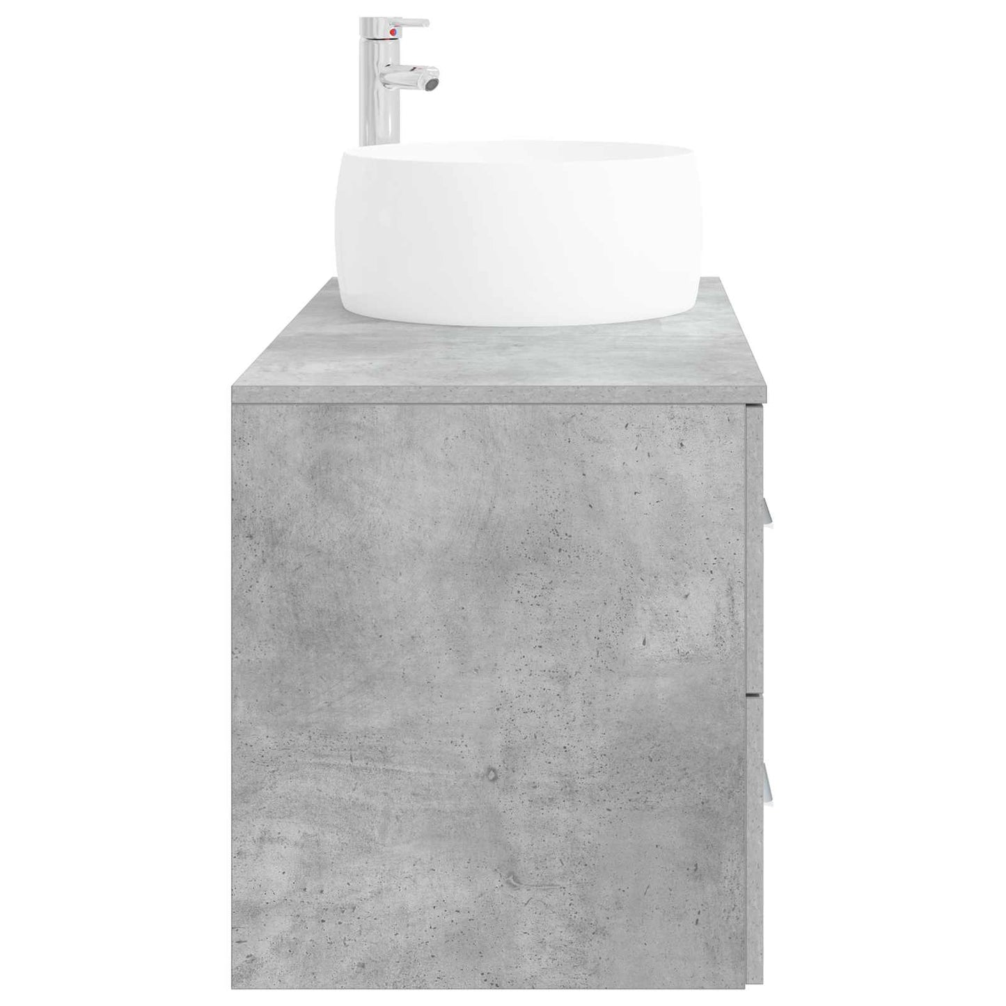 Bathroom Furniture Set 2 pcs Concrete Grey Engineered Wood