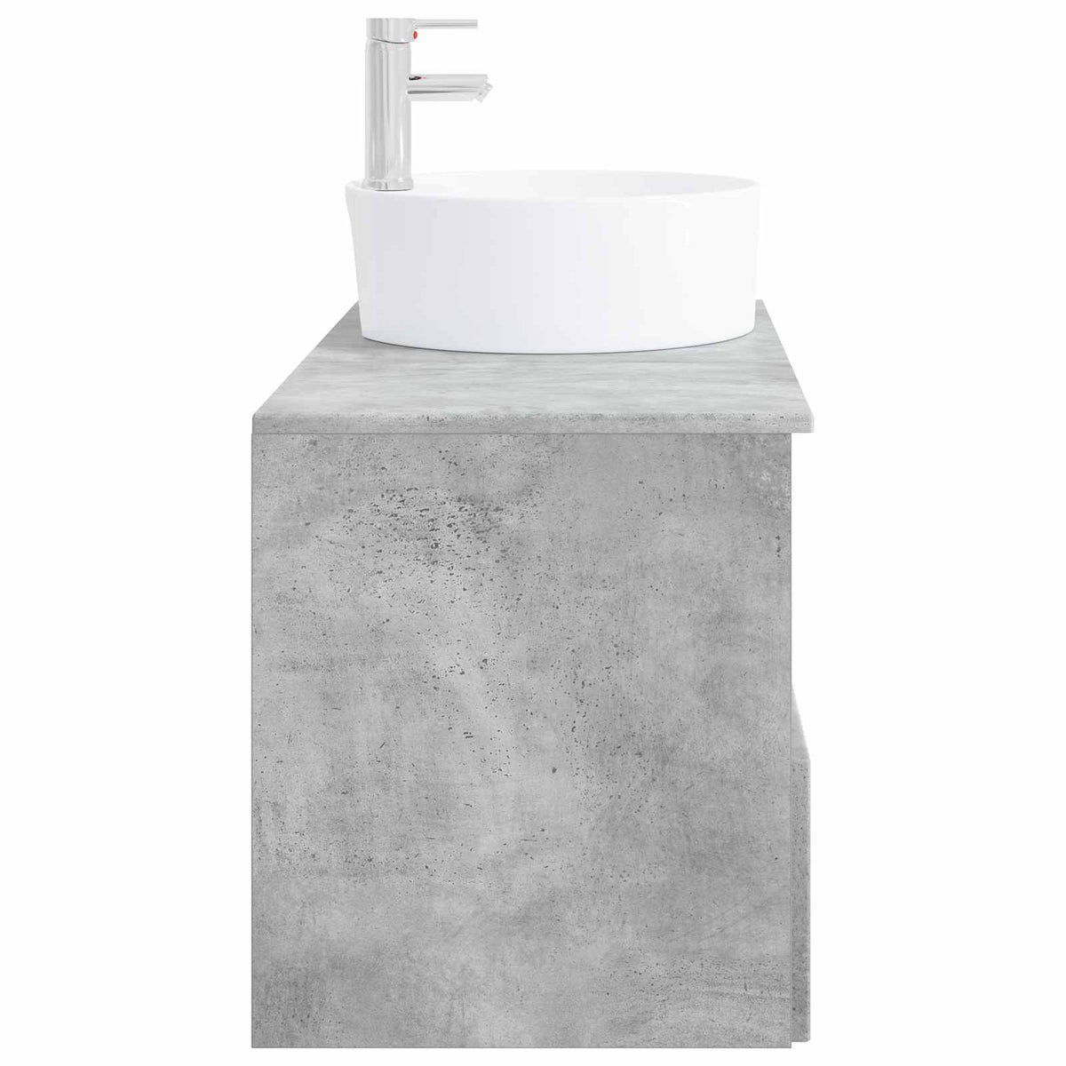 Bathroom Cabinet Set 2 pcs Concrete Grey 79.5 x 44.5 x 82 cm