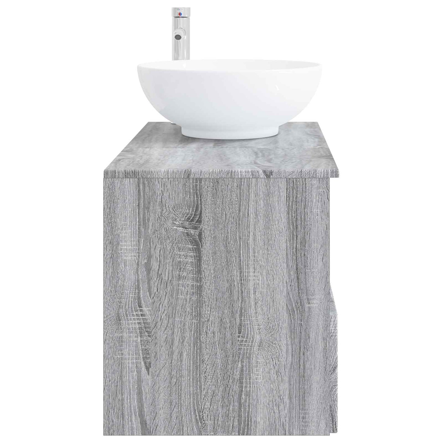 Bathroom Furniture Set 2 pcs Grey Sonoma Engineered Wood