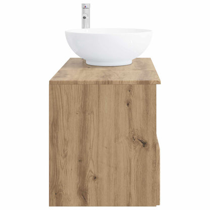 Bathroom Furniture Set 2 pcs Artisan Oak Engineered Wood