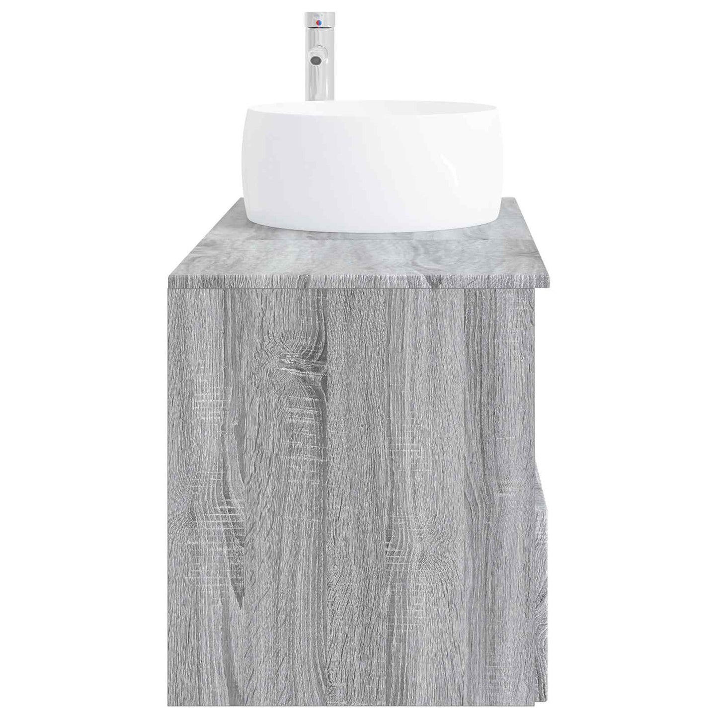 Bathroom Furniture Set 2 pcs Grey Sonoma Engineered Wood
