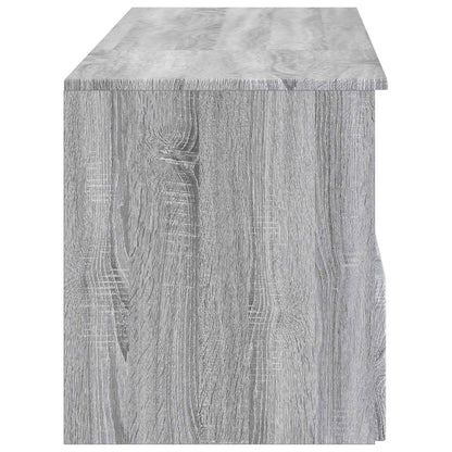Bathroom Furniture Set 2 pcs Grey Sonoma Engineered Wood