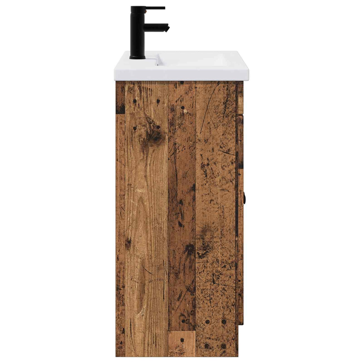 Bathroom Furniture Set Old Wood 56 x 37.5 x 81 cm