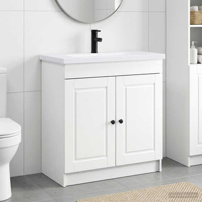 Bathroom Furniture Set White 78.5 x 37.5 x 81 cm