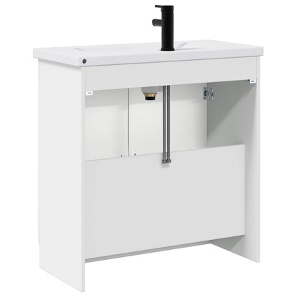 Bathroom Furniture Set White 78.5 x 37.5 x 81 cm
